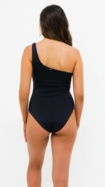 ARYA | Reversible One Piece in Noir & Steel - NANKU SWIMWEAR