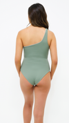 ARYA | Reversible One Piece in Crema & Olive - NANKU SWIMWEAR