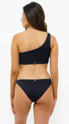 AURA | Reversible Top in Noir & Steel - NANKU SWIMWEAR