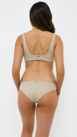 HIPSTER | Reversible Bottom in Latte & Terra - NANKU SWIMWEAR