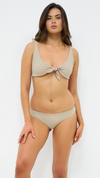 HIPSTER | Reversible Bottom in Latte & Terra - NANKU SWIMWEAR