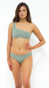 HIPSTER | Reversible Bottom in Crema & Olive - NANKU SWIMWEAR